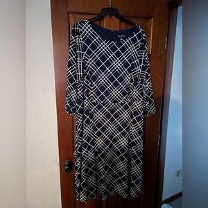 Formal midi dress plus size